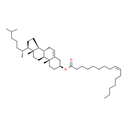 ChemSpider 2D Image | (Z)-CHOLESTEROL 9-HEXADECENOATE | C43H74O2