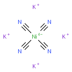 Tetrapotassium Tetrakis Cyano Kc Nickelate 4 C4k4n4ni Chemspider