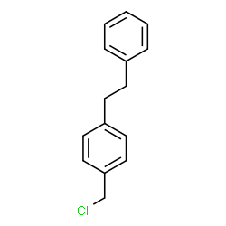 ChemSpider 2D Image | 4-(CHLOROMETHYL)DIBENZYL | C15H15Cl