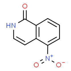 ChemSpider 2D Image | 5-Nitro-1(2H)-isoquinolinone | C9H6N2O3