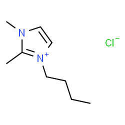ChemSpider 2D Image | 1-Butyl-2,3-dimethylimidazolium Chloride | C9H17ClN2