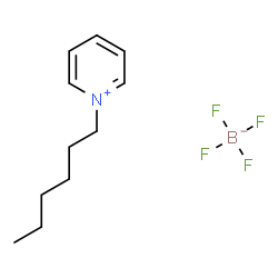 ChemSpider 2D Image | 1-Hexylpyridinium tetrafluoroborate | C11H18BF4N