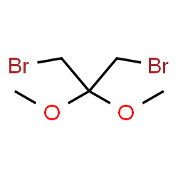 ChemSpider 2D Image | 1,3-Dibromo-2,2-dimethoxypropane | C5H10Br2O2