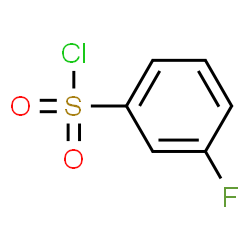 ChemSpider 2D Image | 3-Fluorobenzenesulfonyl chloride | C6H4ClFO2S