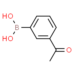 ChemSpider 2D Image | 3-Acetylphenylboronic acid | C8H9BO3