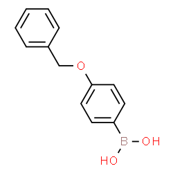 ChemSpider 2D Image | 4-Benzyloxyphenylboronic acid | C13H13BO3