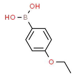 ChemSpider 2D Image | 4-Ethoxyphenylboronic acid | C8H11BO3
