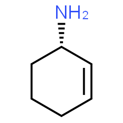 ChemSpider 2D Image | (1S)-2-Cyclohexen-1-amine | C6H11N