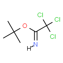 ChemSpider 2D Image | 2-Methyl-2-propanyl (1Z)-2,2,2-trichloroethanimidate | C6H10Cl3NO
