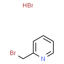 ChemSpider 2D Image | 2-(bromomethyl)pyridine hydrobromide | C6H7Br2N