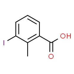 ChemSpider 2D Image | 3-Iodo-2-methylbenzoic acid | C8H7IO2