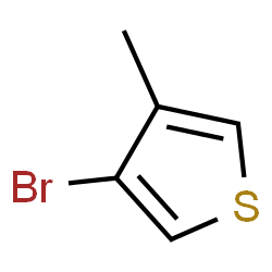 ChemSpider 2D Image | 3-Bromo-4-methylthiophene | C5H5BrS