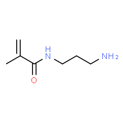 ChemSpider 2D Image | N-(3-Aminopropyl)-2-methylacrylamide | C7H14N2O
