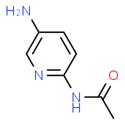 ChemSpider 2D Image | 2-Acetamido-5-aminopyridine | C7H9N3O
