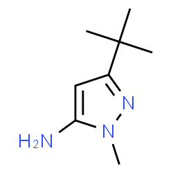 ChemSpider 2D Image | 5-AMINO-3-TERT-BUTYL-1-METHYLPYRAZOLE | C8H15N3