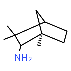 ChemSpider 2D Image | (1R)-1,3,3-Trimethylbicyclo[2.2.1]heptan-2-amine | C10H19N