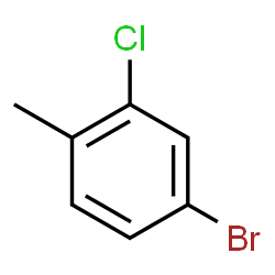 ChemSpider 2D Image | 4-Bromo-2-chlorotoluene | C7H6BrCl