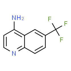 ChemSpider 2D Image | 4-Amino-6-trifluoromethylquinoline | C10H7F3N2