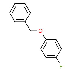 ChemSpider 2D Image | Benzyl 4-fluorophenyl ether | C13H11FO