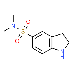 ChemSpider 2D Image | N,N-Dimethyl-5-indolinesulfonamide | C10H14N2O2S