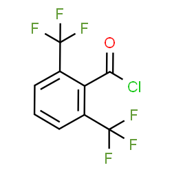ChemSpider 2D Image | 2,6-Bis(trifluoromethyl)benzoyl chloride | C9H3ClF6O