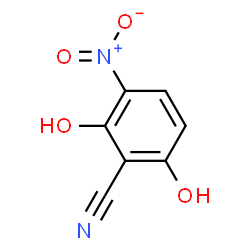 ChemSpider 2D Image | 2,6-DIHYDROXY-3-NITROBENZONITRILE | C7H4N2O4