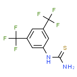 ChemSpider 2D Image | 3,5-Bis(trifluoromethyl)phenylthiourea | C9H6F6N2S