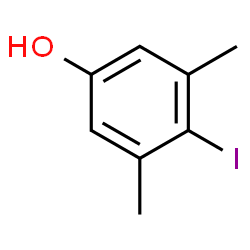 ChemSpider 2D Image | 3,5-DIMETHYL-4-IODOPHENOL | C8H9IO