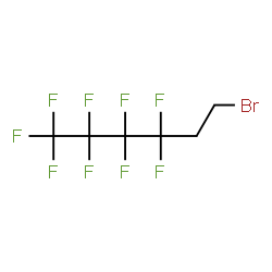 ChemSpider 2D Image | 1H,1H,2H,2H-PERFLUOROHEXYL BROMIDE | C6H4BrF9
