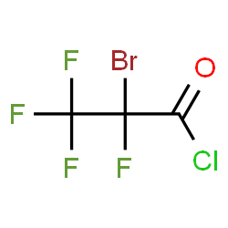 ChemSpider 2D Image | 2-Bromo-2,3,3,3-tetrafluoropropanoyl chloride | C3BrClF4O