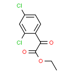 ChemSpider 2D Image | ETHYL 2,4-DICHLOROBENZOYLFORMATE | C10H8Cl2O3
