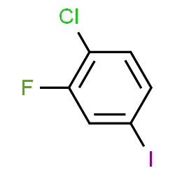 ChemSpider 2D Image | 4-Chloro-3-fluoroiodobenzene | C6H3ClFI