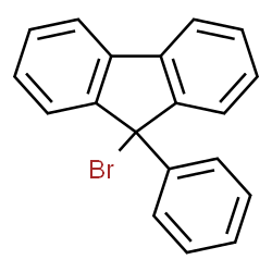 ChemSpider 2D Image | 9-bromo-9-phenylfluorene | C19H13Br