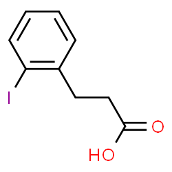 ChemSpider 2D Image | 2-Iodobenzenepropanoic acid | C9H9IO2