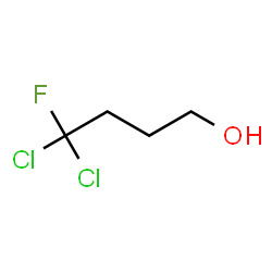ChemSpider 2D Image | 4,4-Dichloro-4-fluoro-1-butanol | C4H7Cl2FO