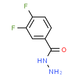 ChemSpider 2D Image | 3,4-Difluorobenzohydrazide | C7H6F2N2O