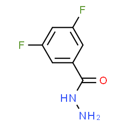 ChemSpider 2D Image | 3,5-Difluorobenzhydrazide | C7H6F2N2O