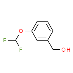 ChemSpider 2D Image | 3-(Difluoromethoxy)benzyl alcohol | C8H8F2O2