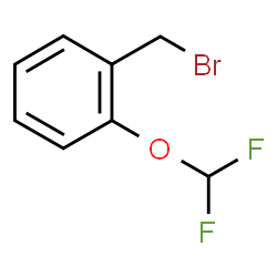 ChemSpider 2D Image | 1-(Bromomethyl)-2-(difluoromethoxy)benzene | C8H7BrF2O