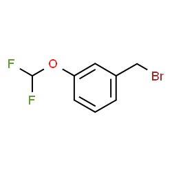 ChemSpider 2D Image | 3-(Difluoromethoxy)benzyl bromide | C8H7BrF2O