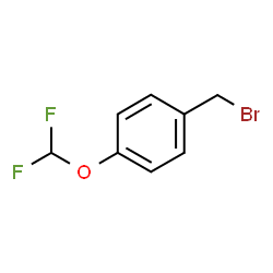 ChemSpider 2D Image | 4-(Difluoromethoxy)benzyl bromide | C8H7BrF2O