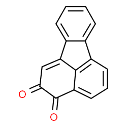 ChemSpider 2D Image | 2,3-Fluoranthenedione | C16H8O2