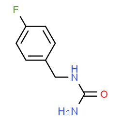 ChemSpider 2D Image | 1-(4-Fluorobenzyl)urea | C8H9FN2O