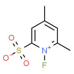 ChemSpider 2D Image | 1-Fluoro-4,6-dimethyl-2-pyridiniumsulfonate | C7H8FNO3S