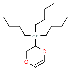 ChemSpider 2D Image | Tributyl(2,3-dihydro-1,4-dioxin-2-yl)stannane | C16H32O2Sn
