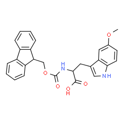ChemSpider 2D Image | Fmoc-5-methoxy-DL-tryptophan | C27H24N2O5