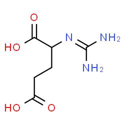 ChemSpider 2D Image | Guanidinoglutaric acid | C6H11N3O4