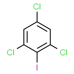 ChemSpider 2D Image | 2,4,6-Trichloroiodobenzene | C6H2Cl3I