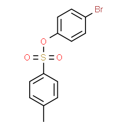 ChemSpider 2D Image | phenol, p-bromo-, p-toluene-sulfonate | C13H11BrO3S