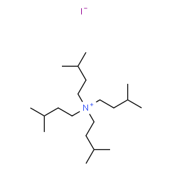 ChemSpider 2D Image | 3-Methyl-N,N,N-tris(3-methylbutyl)-1-butanaminium iodide | C20H44IN
